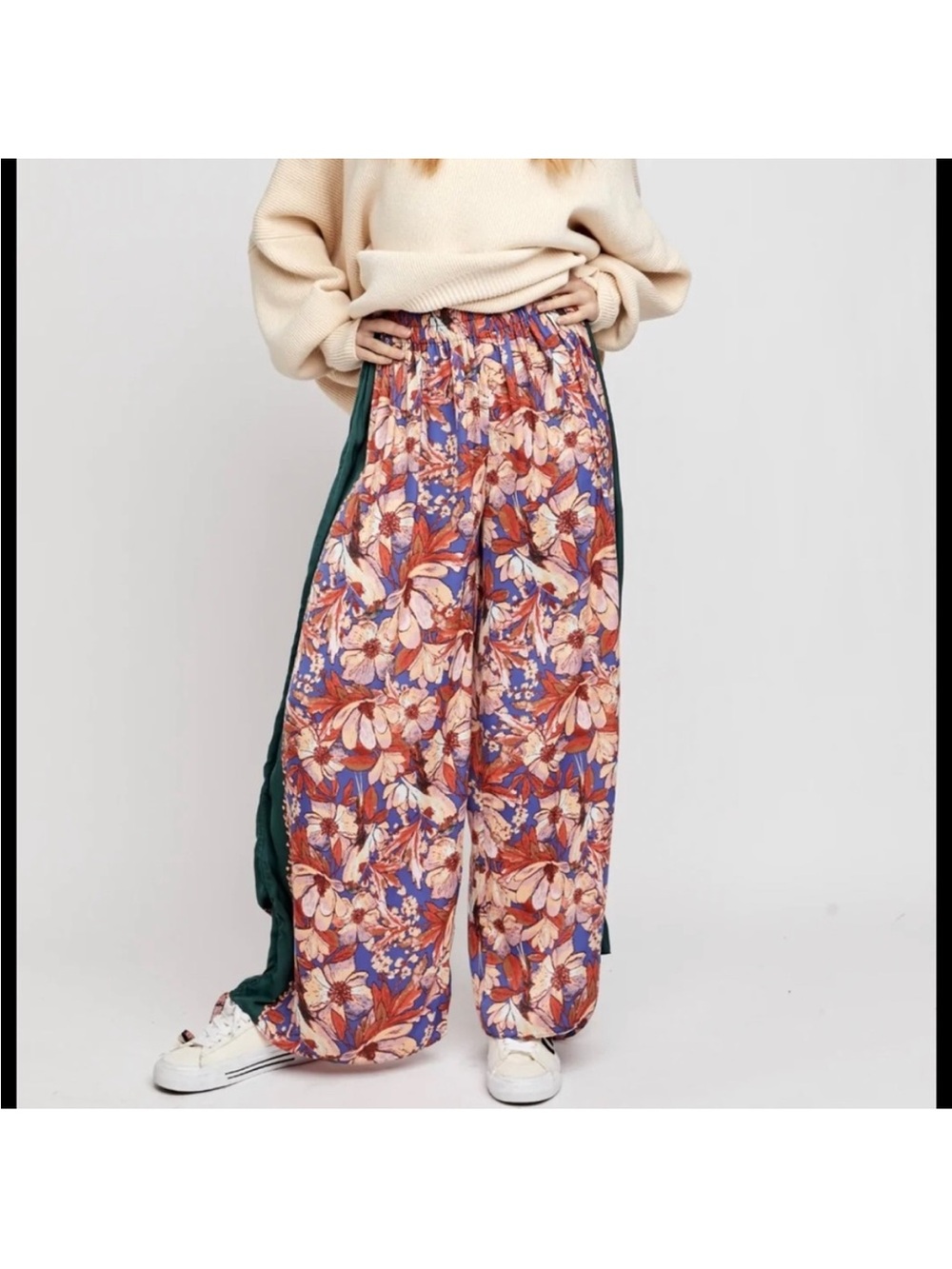 FREE PEOPLE  In Bloom Lounge Pant in Midnight Combo